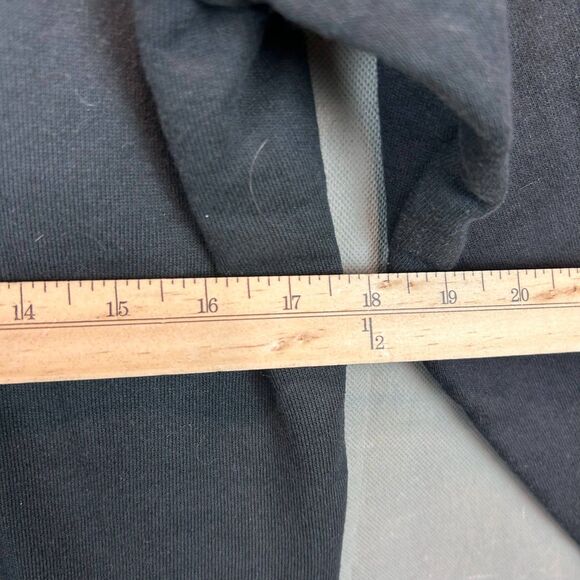 Jerzees Sweatshirt Women Size XL Black Floral Graphic Pullover Mock Collar USA - Picture 6 of 6